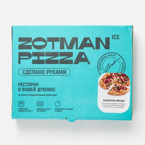 Изображение товара Баварская пицца Zotman, мясная, заморозка, 465 г