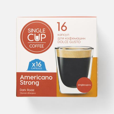Изображение товара Кофе в капсулах Single Cup Coffee Americano Strong Dolce Gusto, 16 шт.