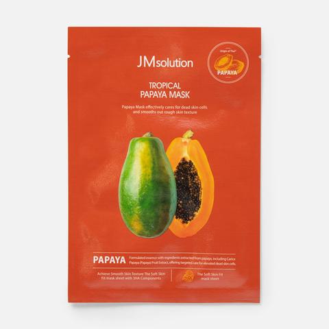 Изображение товара Из Кореи: Маска для лица JMsolution Tropical Papaya, тканевая, 1 шт.