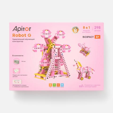 Изображение товара Игрушка электронный робот-конструктор Apitor Robot G, 8 в 1, 6+