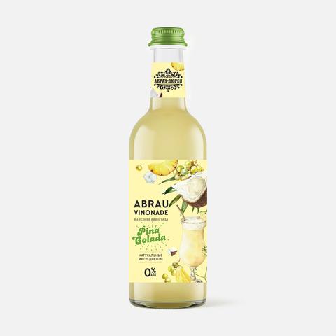 Изображение товара Безалкогольный напиток Абрау-Дюрсо Abrau Vinonade, пина колада, с газом, 0,375 л