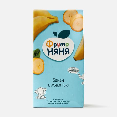 Изображение товара Банановый нектар ФрутоНяня, с мякотью, с 3 лет, 0,5 л