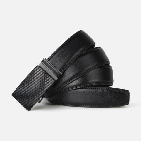 Изображение товара Мужской ремень Faustini, чёрный, ширина 3,5 см, 120 см