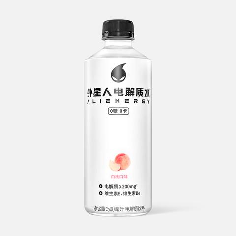 Изображение товара Из Китая: Напиток Chi Forest Alienergy Electrolyte, витаминизированный, белый персик, без газа, 0,5 л