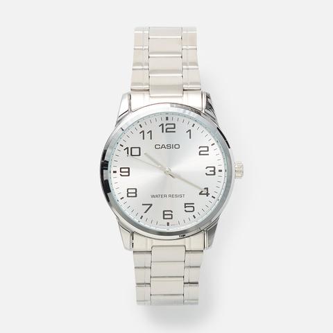 Изображение товара Мужские наручные часы Casio MTP-V001D-7B, серебристые