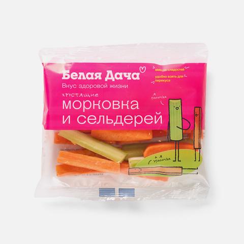 Изображение товара Микс Белая дача сельдерей и морковь палочки 80 г натуральный продукт