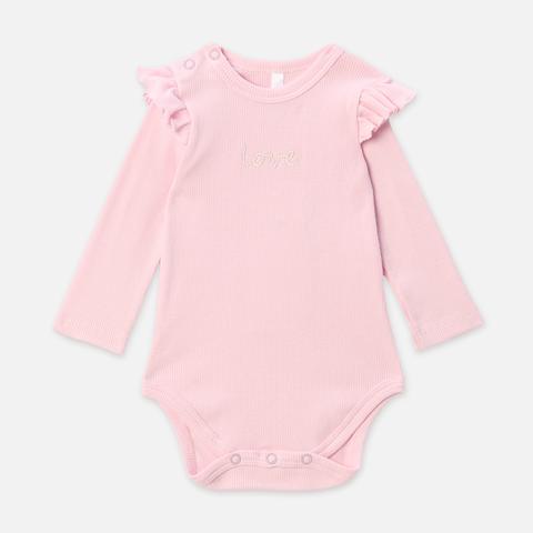 Изображение товара Детское боди Batik, пыльно-розовое, 80