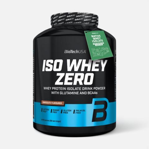 Изображение товара Изолят сывороточного протеина BioTechUSA Iso Whey Zero порошок 2270 г. Шоколад