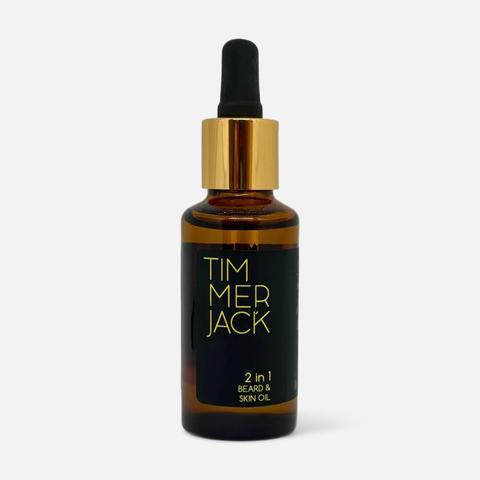 Изображение товара Масло для бороды и кожи лица Timmerjack, 2 в 1, 30 мл