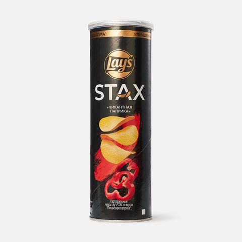 Изображение товара Чипсы Lay's Stax, пикантная паприка, 140 г