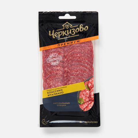 Изображение товара Сырокопчёная колбаса Черкизово, Премиум, Классико Италиано, нарезка, 85 г