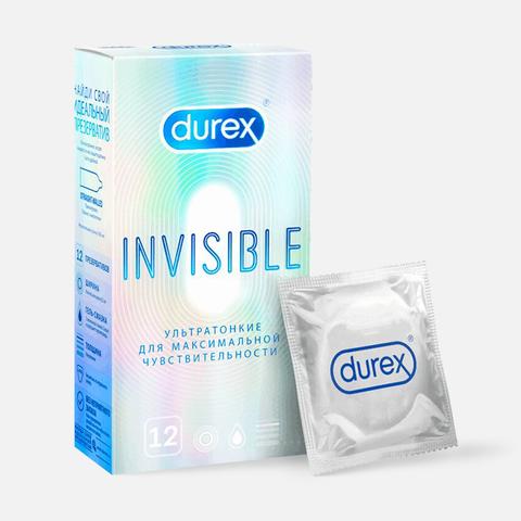 Изображение товара Презервативы Durex Invisible, 12 шт.