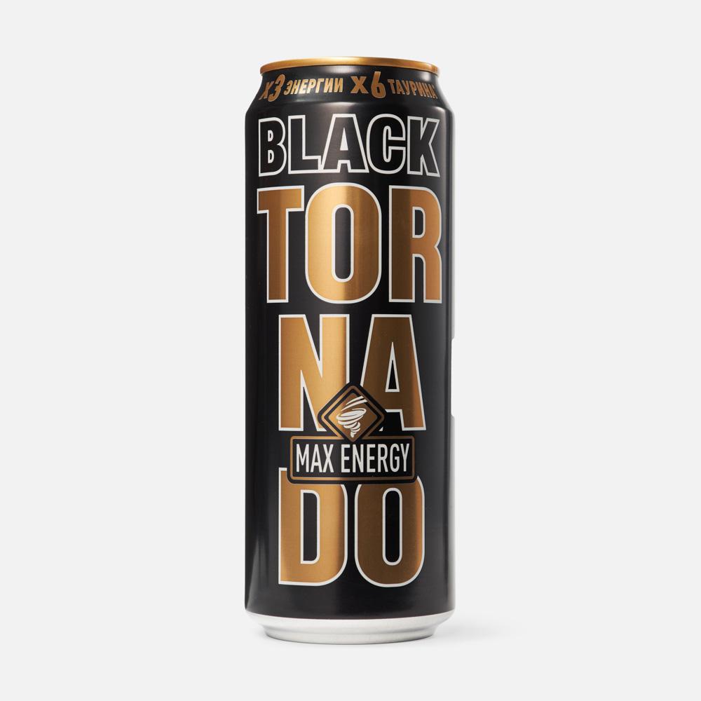 Изображение товара Энергетик Tornado Max Energy Black 0,45 л - бодрящий напиток с кофеином и витаминами
