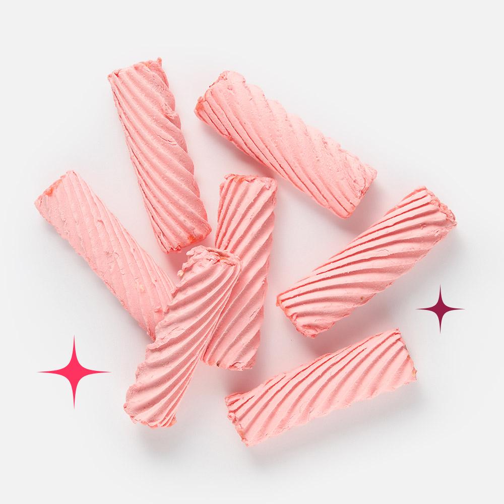 Изображение товара Кручёный зефир Самокат с клюквой 180 г