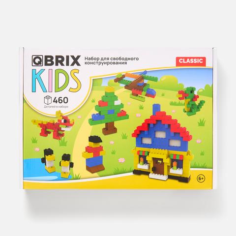 Изображение товара Конструктор Qbrix Kids Classic 460 деталей, совместим с лего, 1 шт.