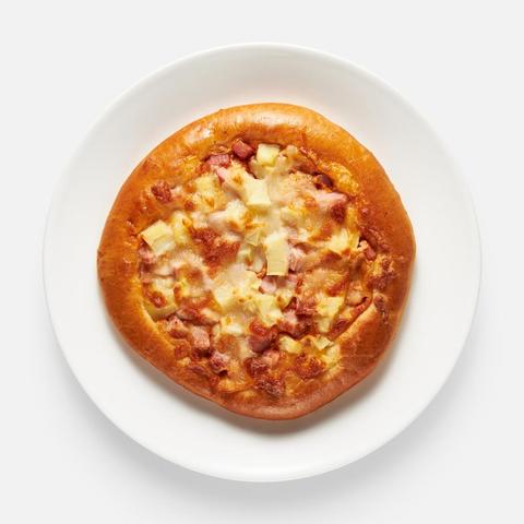 Изображение товара Пицца Самокат с ветчиной и сыром, 180 г - вкусная мини-пицца ручной работы