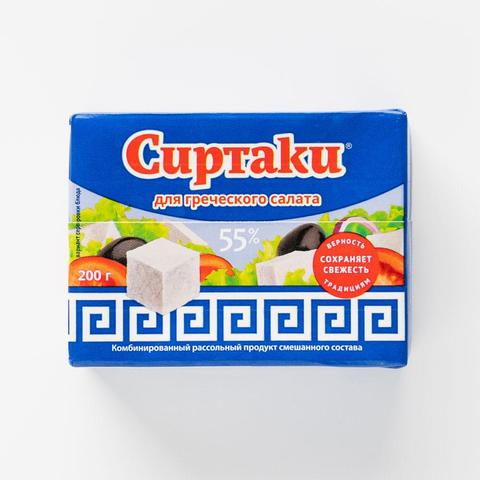 Изображение товара Рассольный продукт Сиртаки, Original, для греческого салата, 55%, 200 г