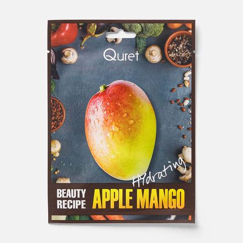 Изображение товара Увлажняющая тканевая маска Quret с экстрактом манго и яблока 25 мл