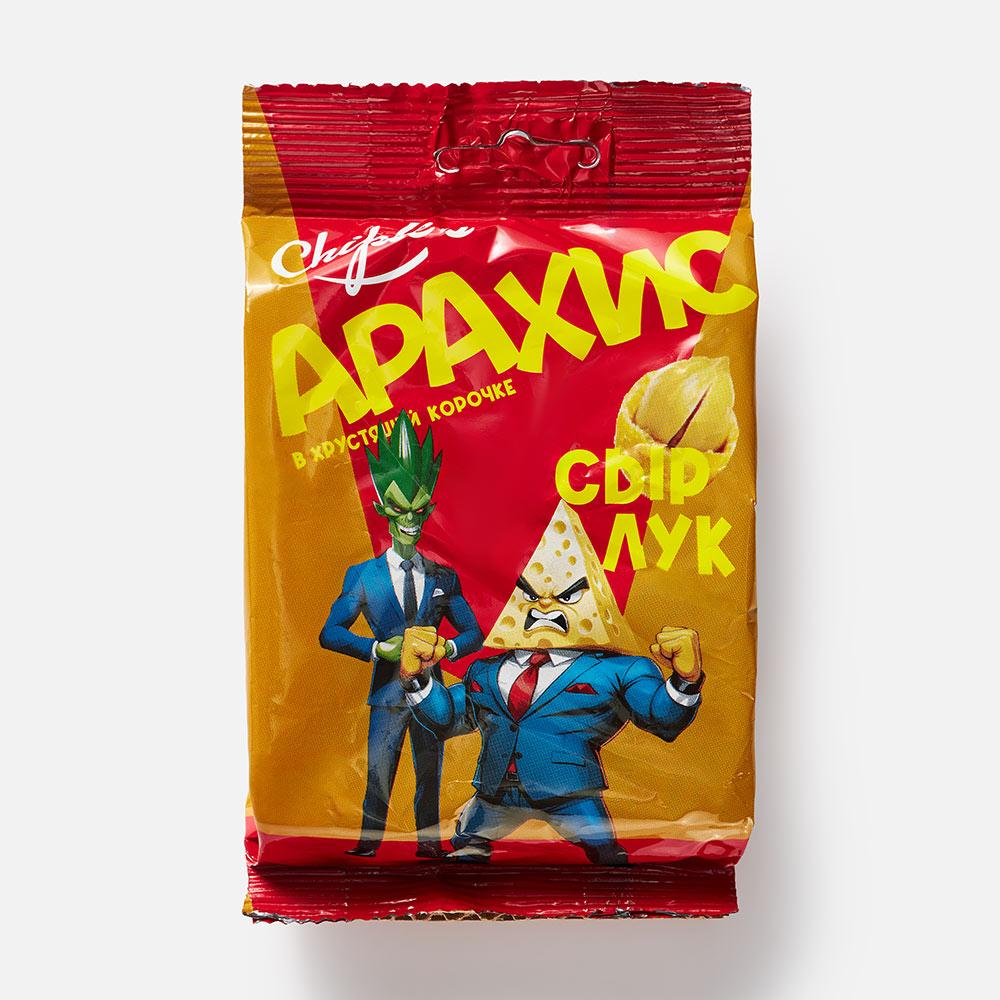 Купить Арахис Chiple's, в хрустящей корочке, сыр и лук, 110 г с