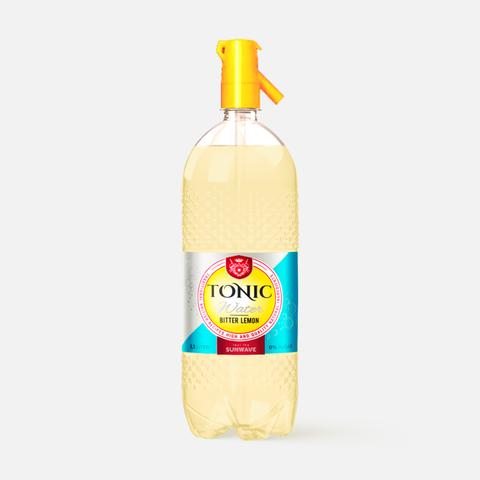 Изображение товара Из Словакии: Тоник Feel The Sunwave, Bitter Lemon, с газом, с сифоном, 1,3 л