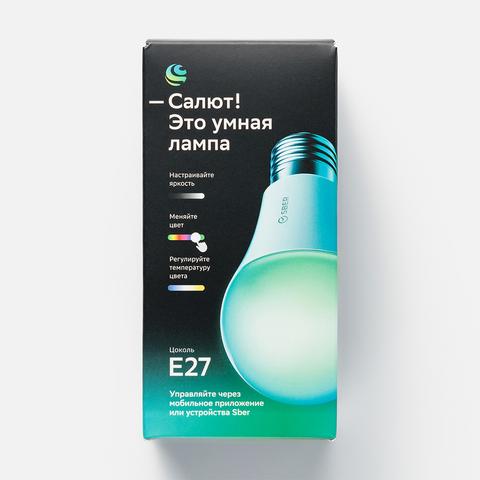 Изображение товара Умная светодиодная лампа Sber А60, E27, 9W