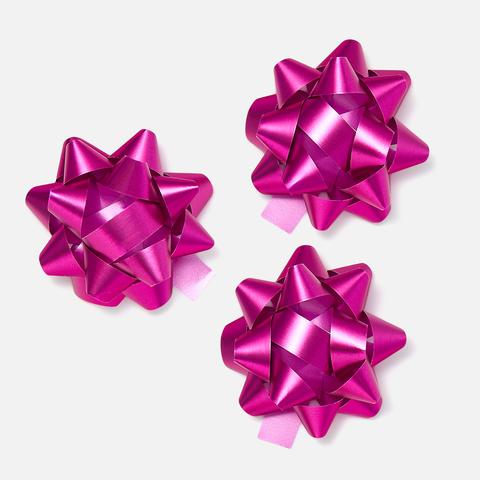 Изображение товара Бант для упаковки подарков Волшебная страна, фиолетовый, 3 шт.