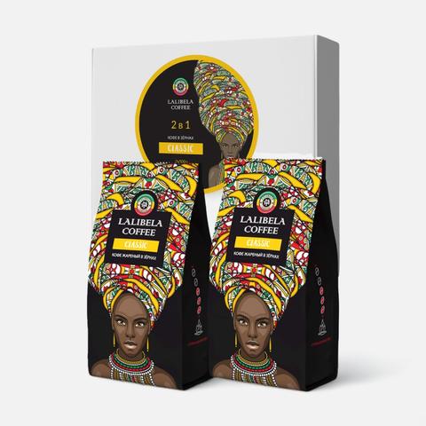 Изображение товара Кофе в зёрнах Lalibela coffee Classic, 2х500 г
