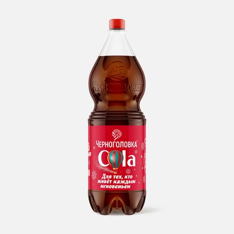 Изображение товара Кола Черноголовка, с газом, 2 л