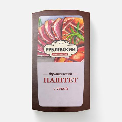 Изображение товара Паштет Рублёвский, Французский, с уткой, 175 г
