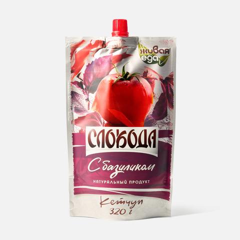 Изображение товара Кетчуп Слобода с базиликом, 320 г