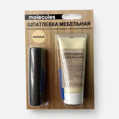 Изображение товара Мебельная шпатлёвка Molecules, бежевая, 55 г