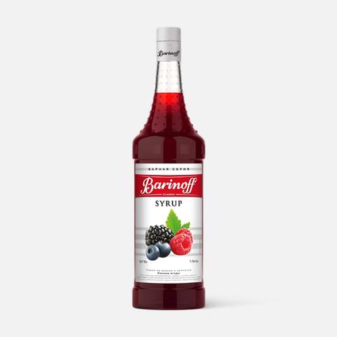 Изображение товара Сироп Barinoff Лесные ягоды, для кофе, коктейлей, выпечки, 1 л