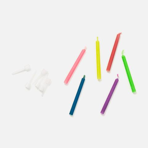 Изображение товара Свечи для торта Paterra Цветное Пламя 6шт 401-520, 1 шт.