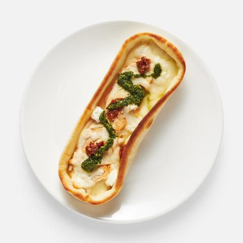 Изображение товара Пиццетта Cook Chart, с курицей и сыром, с соусом песто, 120 г