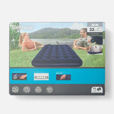 Изображение товара Матрас Bestway Full надувной, с электронасосом, 191x137x22 см, 67287, 1 шт.