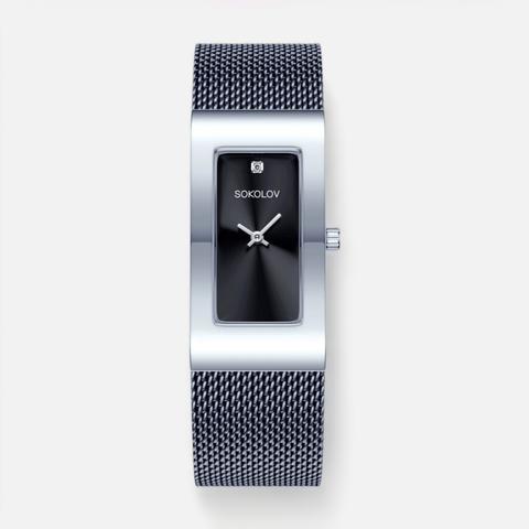 Изображение товара Женские наручные часы SOKOLOV, кварцевые, чёрные