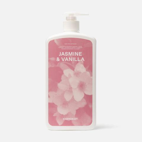 Изображение товара Крем-гель для душа Самокат жасмин и ваниль 750 мл мягкое очищение