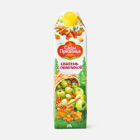 Изображение товара Напиток Сады Придонья, Сбитень с облепихой, с соком, 1 л