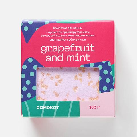 Изображение товара Бомбочка для ванны Самокат с ароматом грейпфрута и мяты