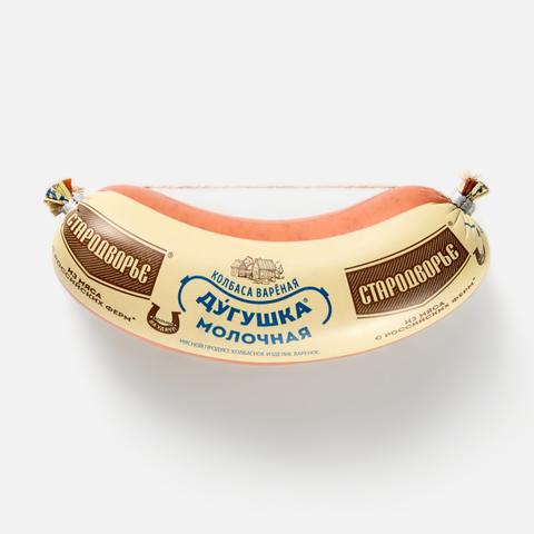 Изображение товара Варёная колбаса Стародворье, Дугушка, молочная, 400 г