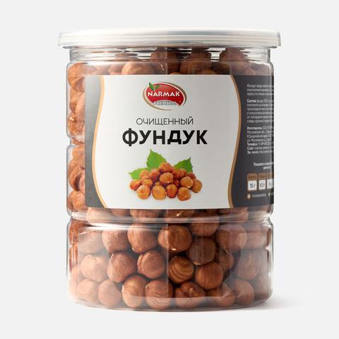 Изображение товара Фундук Narmak, очищенный, сырой, не обжаренный, 500 г
