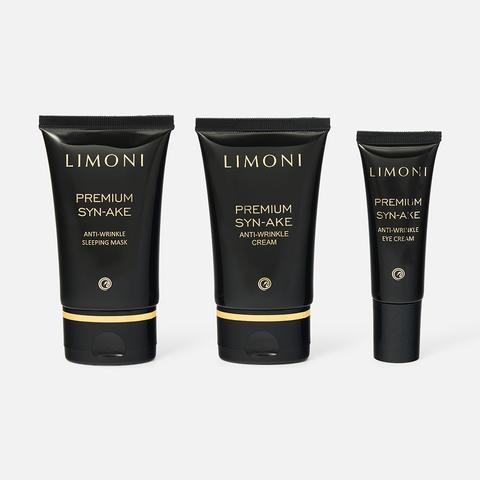 Изображение товара Набор подарочный для лица Limoni Premium Syn-Ake антивозрастной, со змеиным ядом, 1 шт.