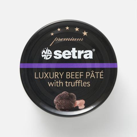 Изображение товара Говяжий паштет Setra Luxury, с трюфелем, 100 г