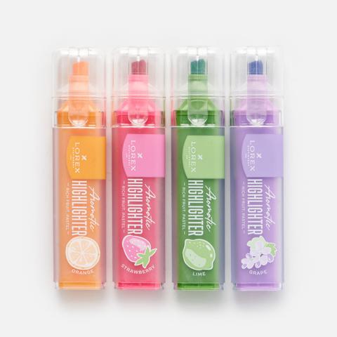 Изображение товара Текстовыделители Lorex, Rich Fruit Pastel, 1-3,5 мм, 4 шт.