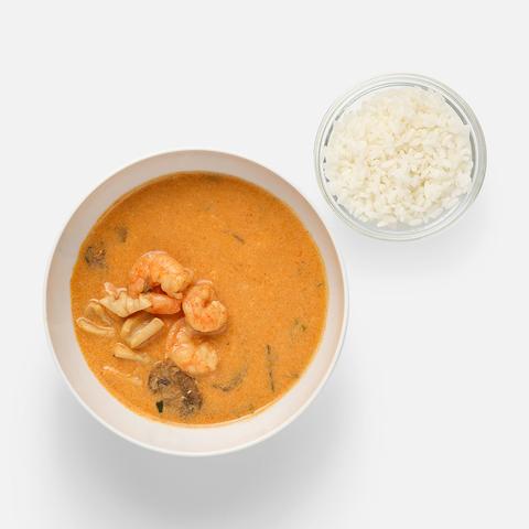 Изображение товара Том ям Самокат с морепродуктами 370 г тайский суп на кокосовой основе