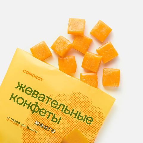 Изображение товара Жевательные конфеты Самокат со вкусом манго 100 г
