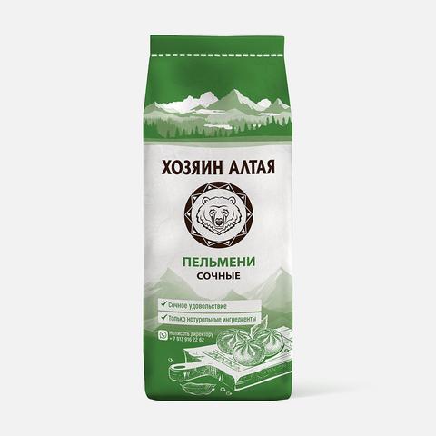 Изображение товара Пельмени Хозяин Алтая, Сочные, с говядиной и свининой, 800 г