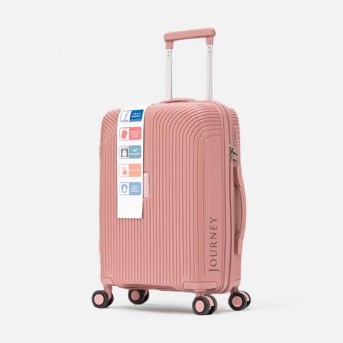 Изображение товара Чемодан унисекс Journey PP, 55х40х22 см, пыльно-розовый, S