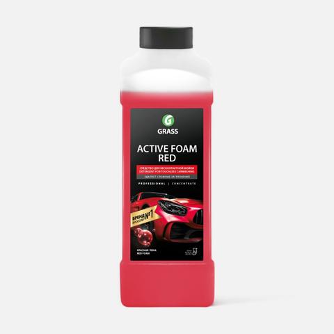 Изображение товара Автошампунь Grass Active Foam Red, для бесконтактной мойки, 1 л