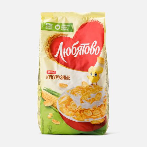 Изображение товара Кукурузные хлопья Любятово, 300 г